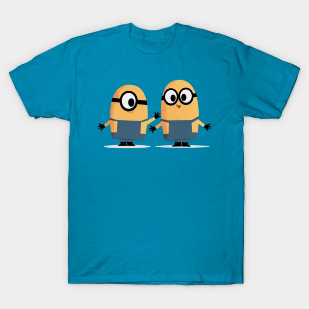 Minion Friends T-Shirt by Fall Down Tree